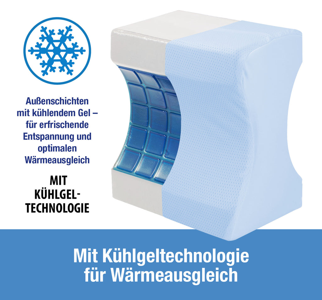 Relax Vital Comfy Air Gel - Beinkissen