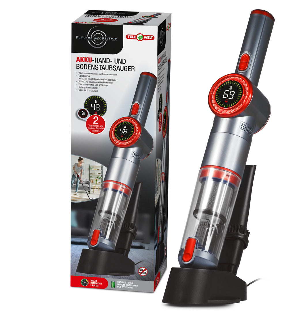 Clever Clean Fusion MX 14 MAX  Akku-Hand