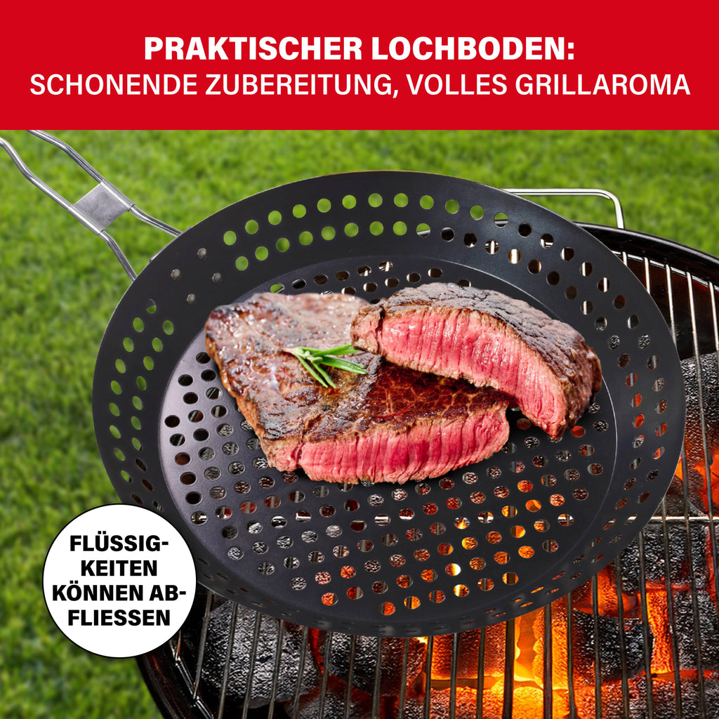 BBQ Boss Grill- und Gemüsepfanne