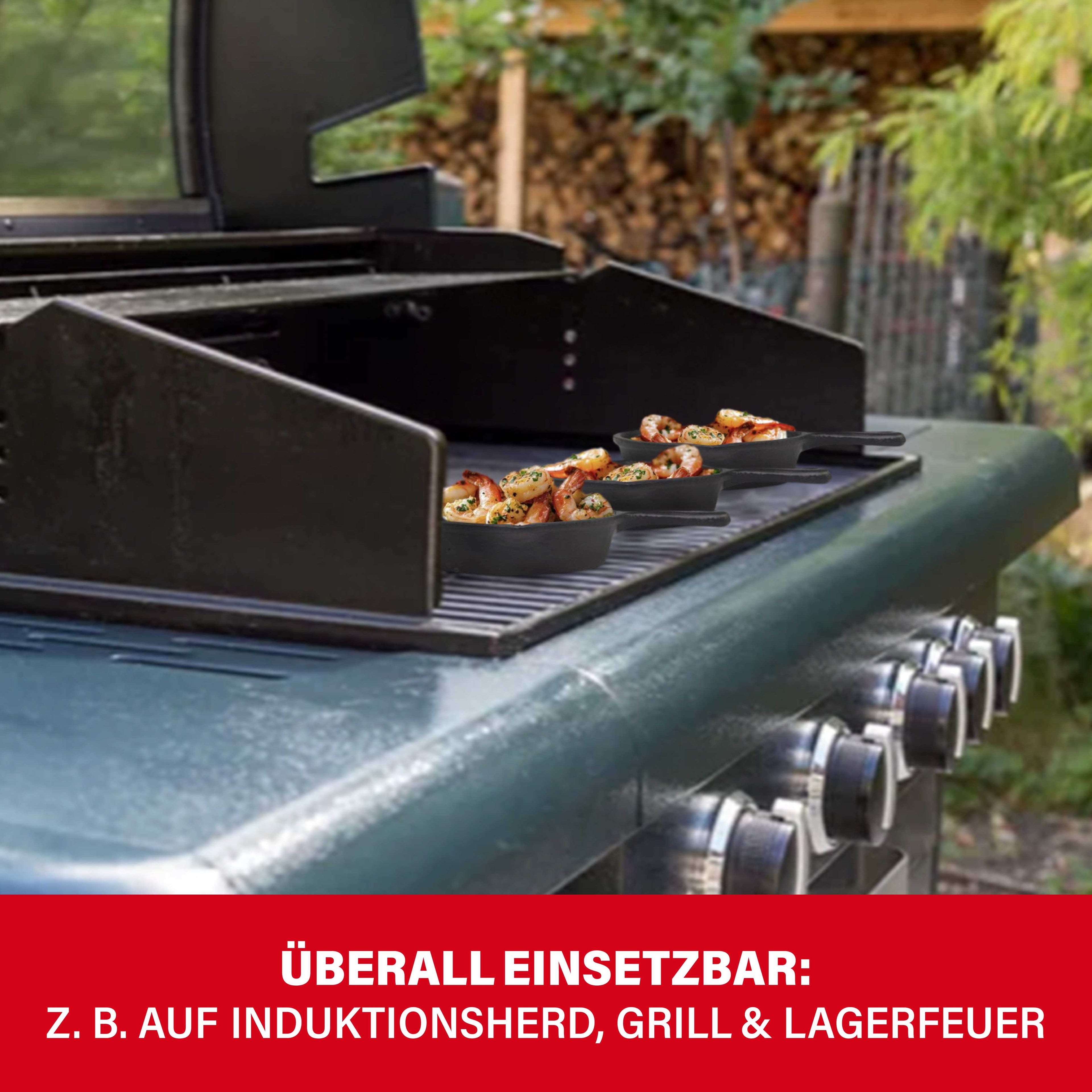 BBQ Boss Pfännchen 3er-Set