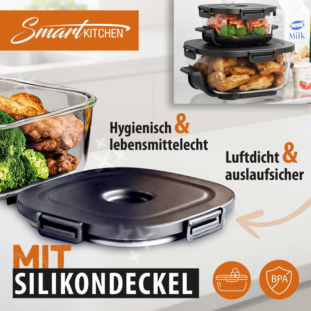 Smart Kitchen 4 in 1 Glass Air Cooker