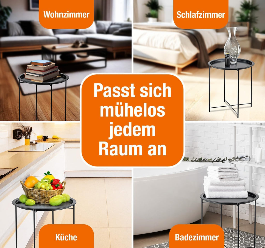 Beistelltisch klein, rund