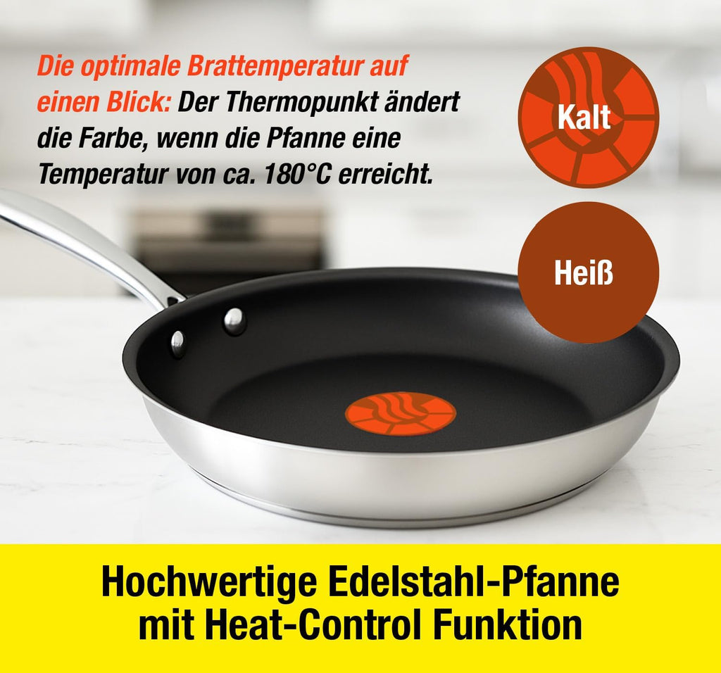 Ceraflon Elite-Pro Edelstahl Hybrid Pfanne 20 cm