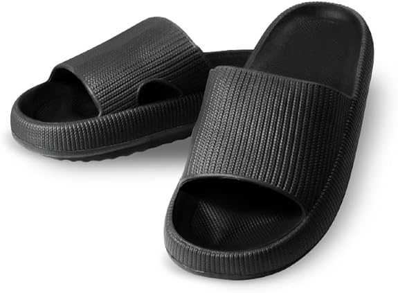 Relax Vital Wolken Slipper, schwarz, Größe 44, Polybag / Hang Tag