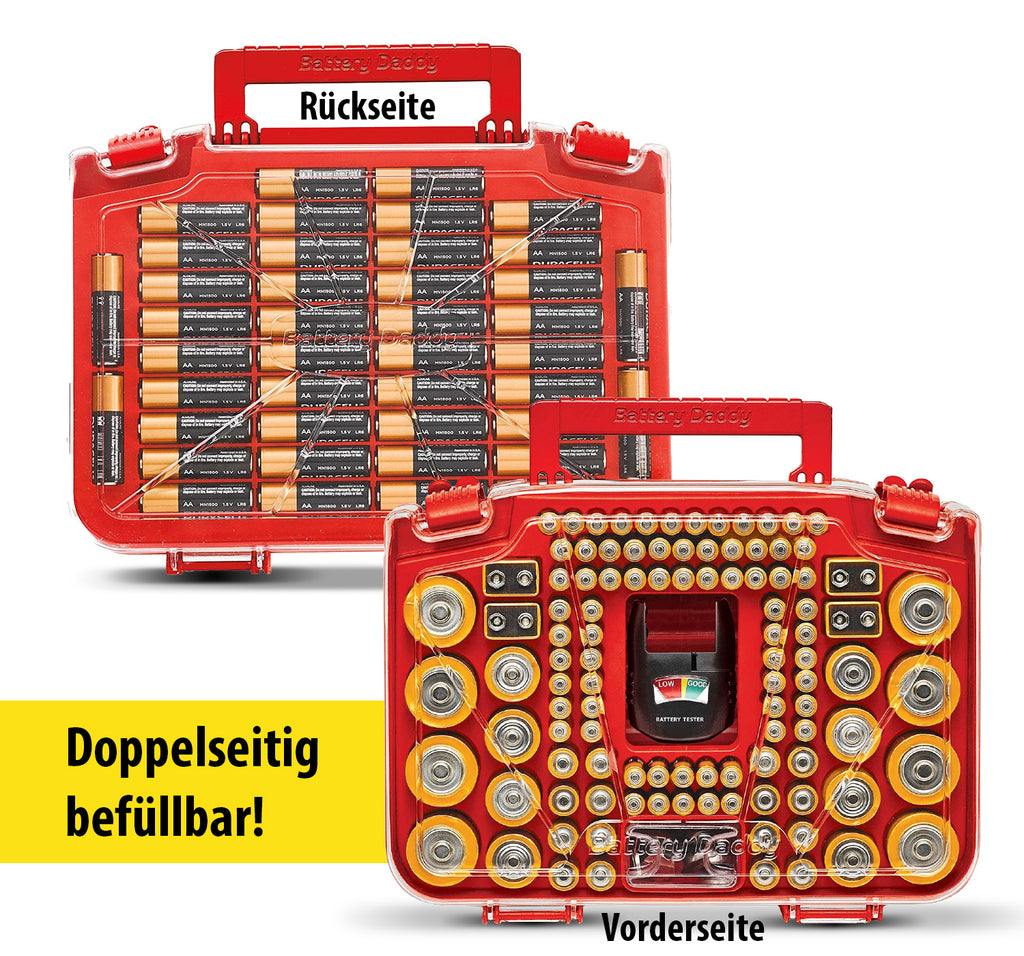 Telewelt Battery Daddy für 150 Batterien