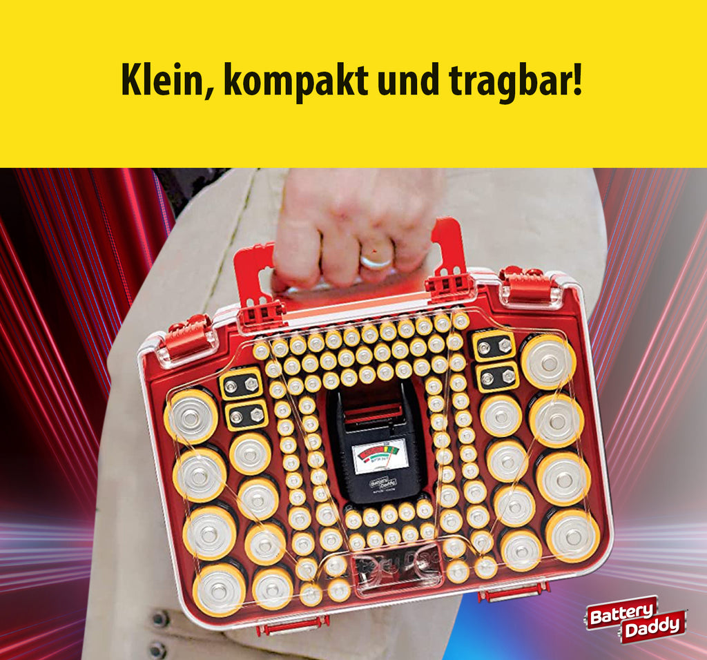Telewelt Battery Daddy für 150 Batterien